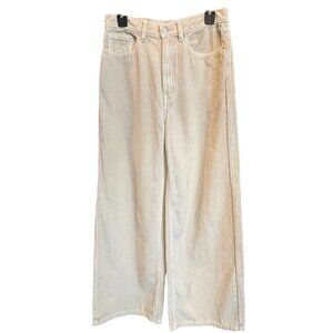 Urban Outfitters BDG Ribbed Wide Leg Jeans Women's Size 28